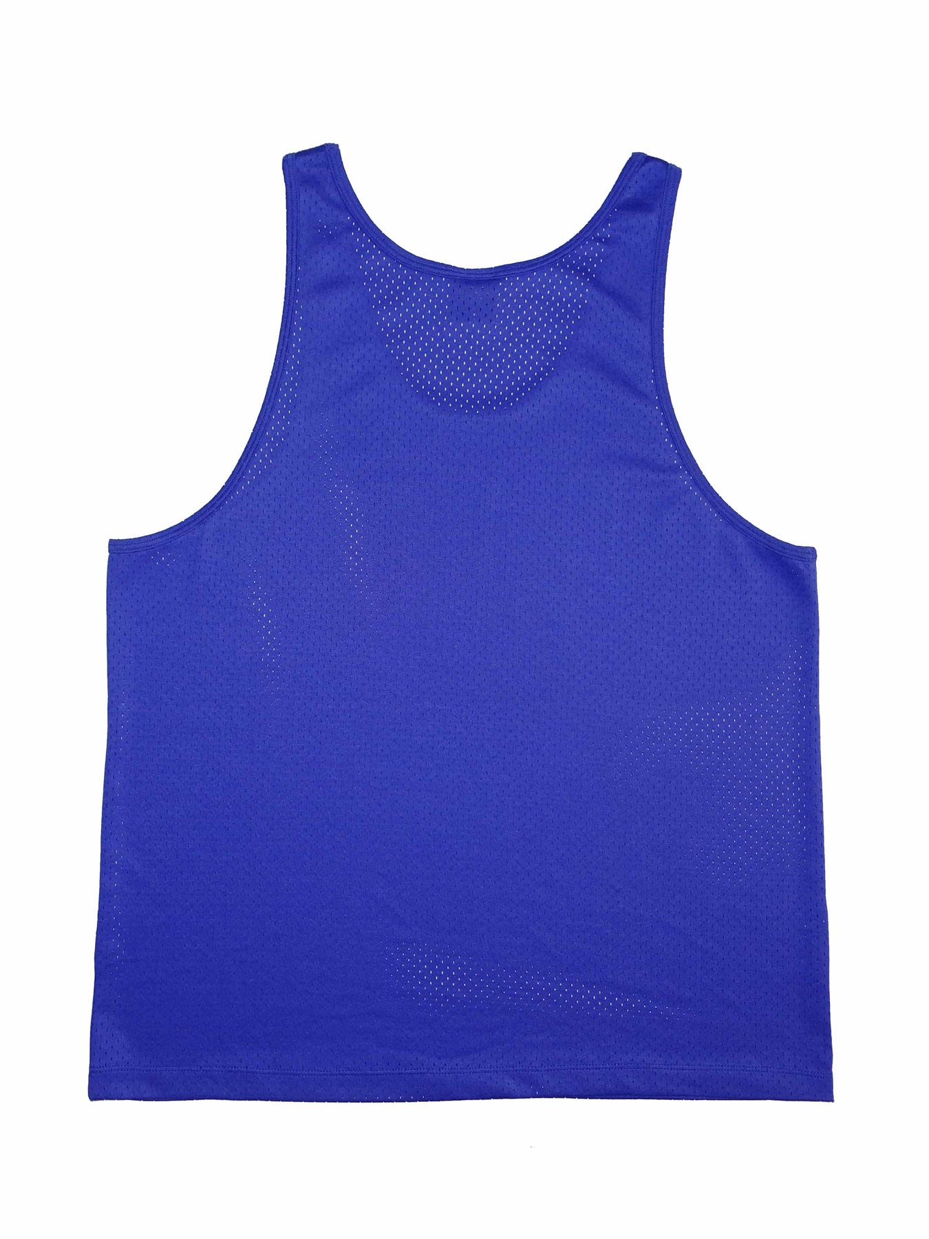 Mesh Tank (Blue w/ White Logo) – GAROFALI